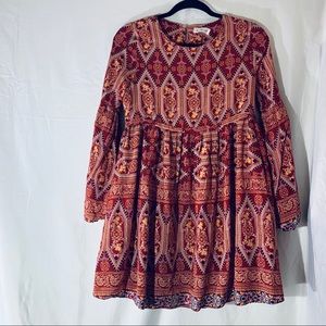 Sugar + Lips Boho Style Dress